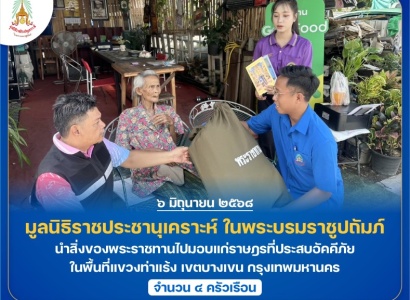 <strong>อ่านเพิ่มเติมเกี่ยวกับ</strong><br>มูลนิธิราชประชานุเคราะห์ ในพระบรมราชูปถัมภ์ นำสิ่งของพระราชทานไปมอบแก่ราษฎรที่ประสบอัคคีภัย ในพื้นที่แขวงท่าแร้ง เขตบางเขน กรุงเทพมหานคร มูลนิธิราชประชานุเคราะห์ ในพระบรมราชูปถัมภ์ นำสิ่งของพระราชทานไปมอบแก่ราษฎรที่ประสบอัคคีภัย ในพื้นที่แขวงท่าแร้ง เขตบางเขน กรุงเทพมหานคร