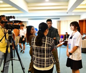 พิธีเปิดการอบรมเชิงปฏิบัติการ โครงการประกวดคลิปวิดีโอ “The ... พารามิเตอร์รูปภาพ 13