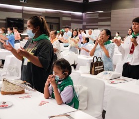 พิธีปิดโครงการฝึกอบรมพัฒนาและทักษะชีวิตนักเรียนทุนพระราชทานเพื่อการศึกษาสงเคราะห์และครอบครัว ผู้ประสบสาธารณภัย รุ่นที่ ๕ จังหวัดพระนครศรีอยุธยา ... พารามิเตอร์รูปภาพ 3