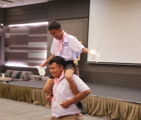 พิธีปิดโครงการฝึกอบรมพัฒนาและทักษะชีวิตนักเรียนทุนพระราชทานเพื่อการศึกษาสงเคราะห์และครอบครัว ผู้ประสบสาธารณภัย รุ่นที่ ๕ จังหวัดพระนครศรีอยุธยา ... พารามิเตอร์รูปภาพ 23