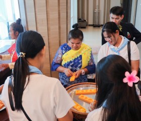 พิธีปิดโครงการฝึกอบรมพัฒนาและทักษะชีวิตนักเรียนทุนพระราชทานเพื่อการศึกษาสงเคราะห์และครอบครัว ผู้ประสบสาธารณภัย รุ่นที่ ๕ จังหวัดพระนครศรีอยุธยา ... พารามิเตอร์รูปภาพ 29