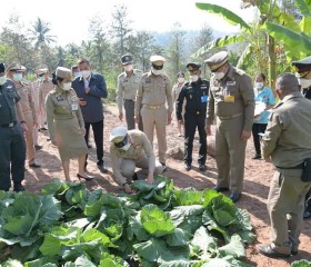 นายพลากร สุวรรณรัฐ องคมนตรี มอบถุงพระราชทานให้แก่ราษฎร ... Image 16